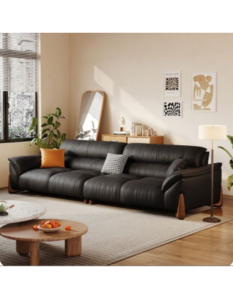 Italian style lambskin hippopotamus sofa home living room creative steel teeth sofa