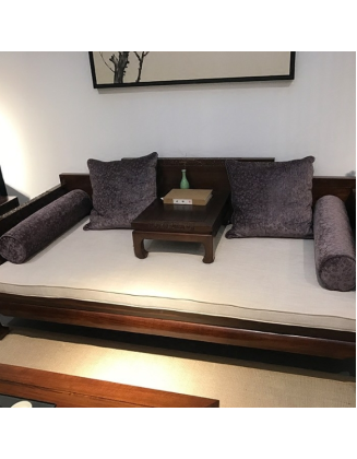 New Chinese style sofa modern Chinese retro living room